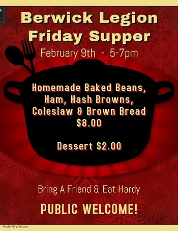 Poster for Friday Supper
