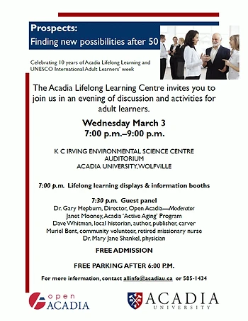 Poster for Prospects: Finding New Possibilities After 50