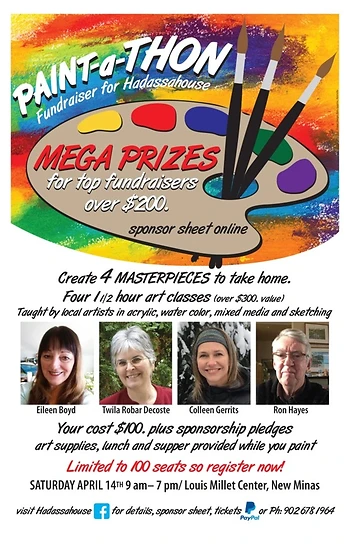 Poster for Paint a Thon
