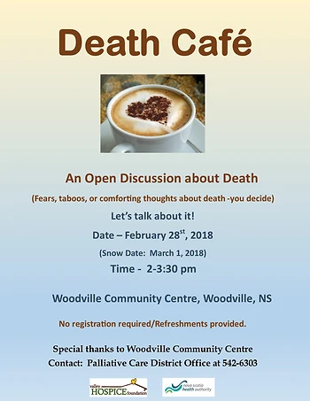 Poster for Death Cafe