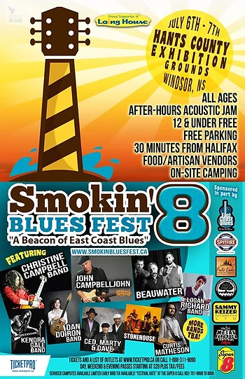 Poster for Smokin' Blues Fest