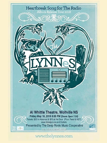 Poster for The LYNNeS (Lynn Miles and Lynne Hanson)