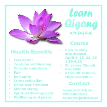 Poster for Learn Qigong with Jack Risk