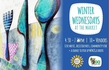 Poster for Winter Wednesday at the Market