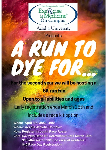 Poster for A Run to Dye For