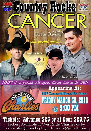 Poster for Country Rocks Cancer