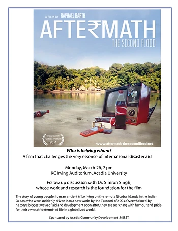 Poster for Aftermath, Film Documentary on International Relief