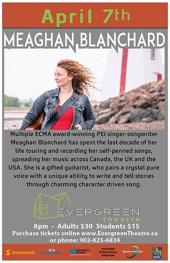 Poster for Meaghan Blanchard