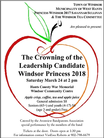 Poster for Windsor Princess and Leadership Tea