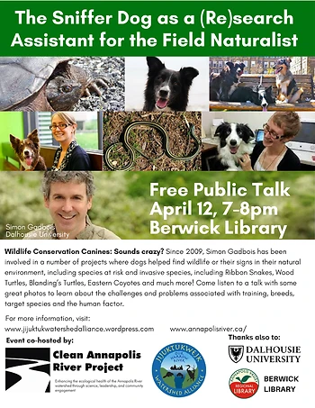 Poster for Sniffer Dogs as Research Assistants?