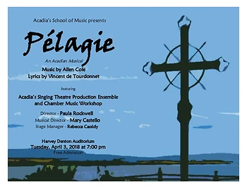 Poster for Pelagie - An Acadian Musical