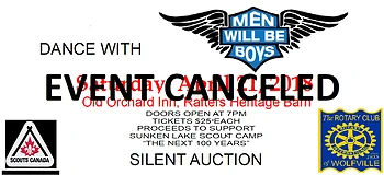 Poster for Dance Fundraiser