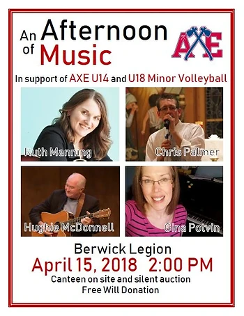 Poster for An Afternoon of Music
