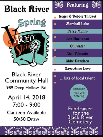 Poster for Spring Variety Show