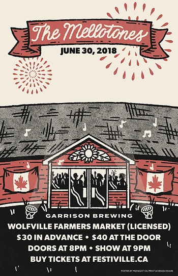 Poster for The Mellotones