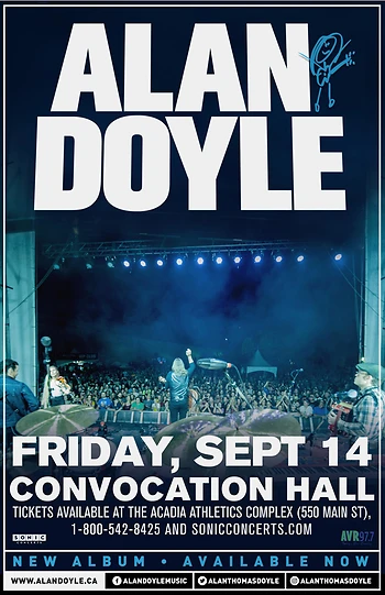 Poster for Alan Doyle