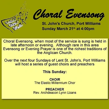 Poster for The Elastic Millennium Choir