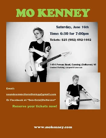 Poster for Mo Kenney