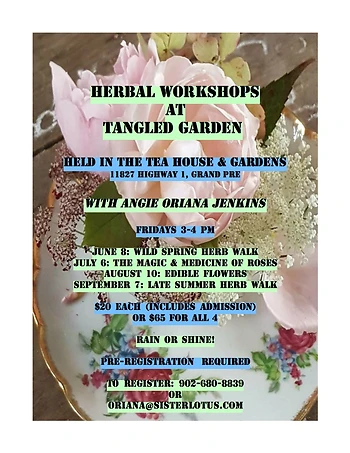 Poster for Edible Flowers!