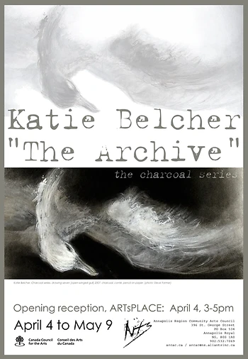 Poster for Katie Belcher Exhibit Opening