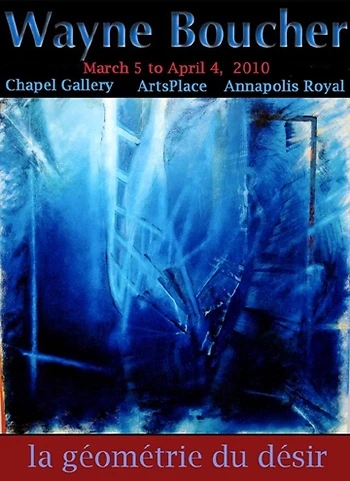 Poster for Wayne Boucher Closing Reception