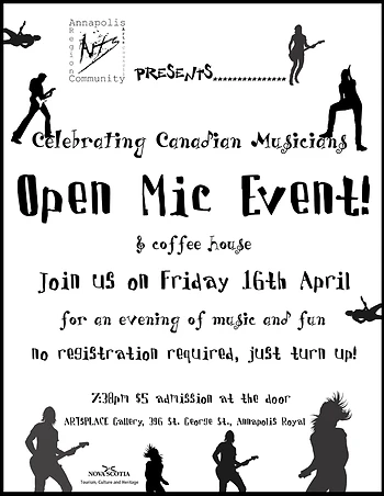 Poster for Open Mic