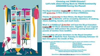 Poster for Clothing Drive
