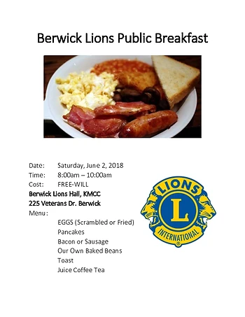 Poster for Public Breakfast
