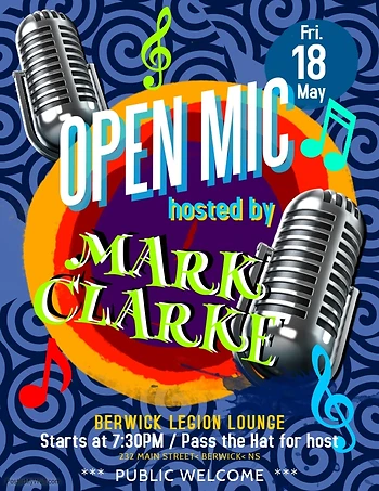 Poster for Open Mic Night