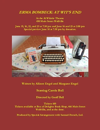 Poster for Erma Bombeck:  At Wit's End