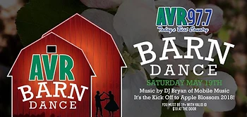 Poster for AVR Barn Dance