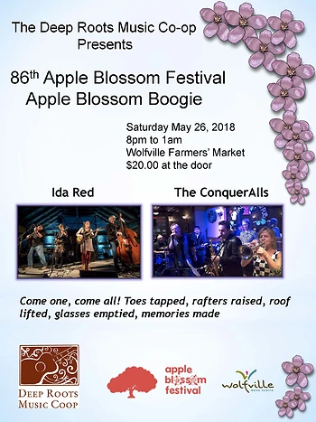 Poster for Deep Roots Apple Blossom Boogie