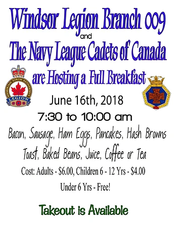 Poster for Community Breakfast
