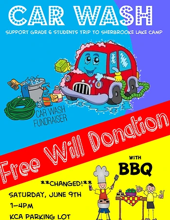Poster for Car Wash and BBQ