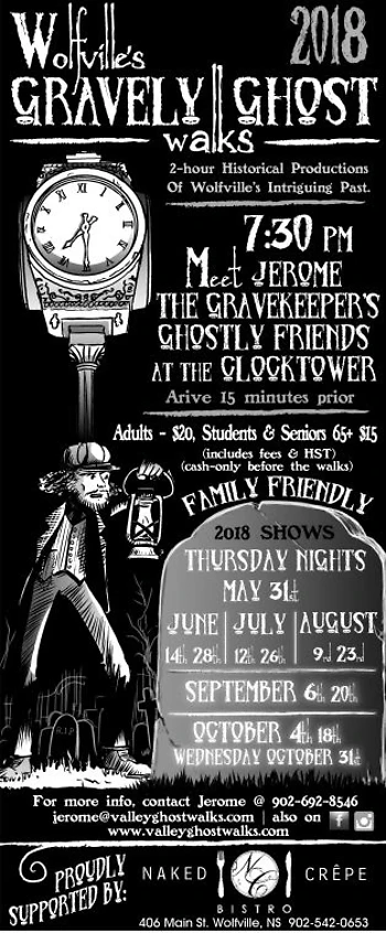 Poster for Gravely Ghost Walk