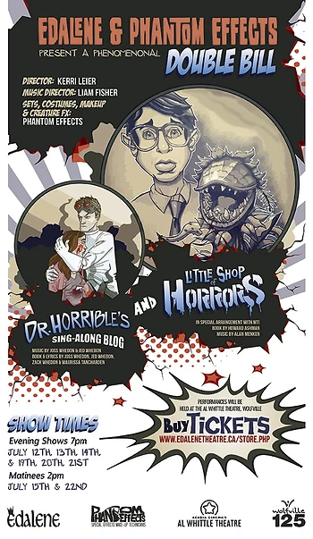Poster for Edalene & Phantoms Epic Double Bill