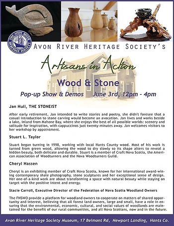 Poster for Artisans in Action: Wood & Stone