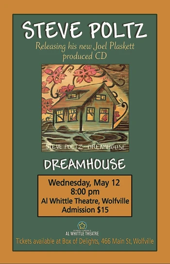 Poster for Steve Poltz CD Release