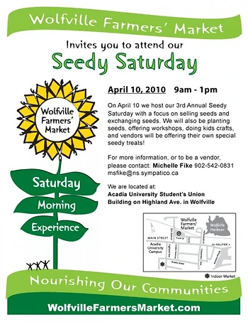 Poster for Seedy Saturday