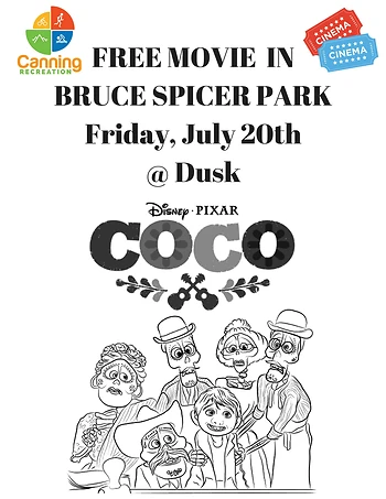 Poster for Movie Night - Disney's Coco