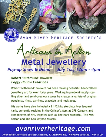 Poster for Artisans in Action: Metal Jewellery