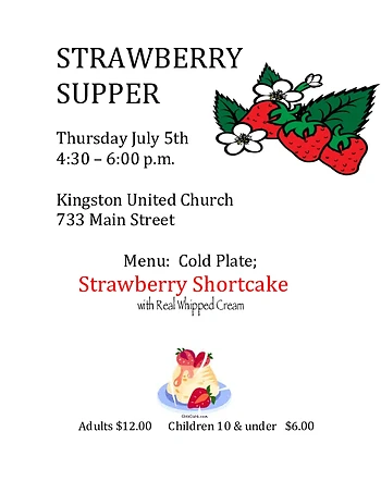 Poster for Strawberry Supper