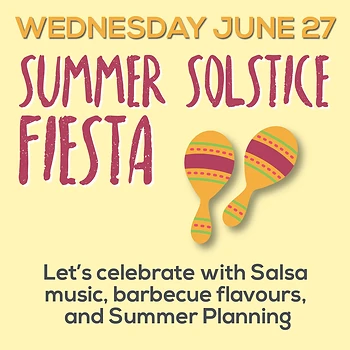 Poster for Summer Solstice Fiesta