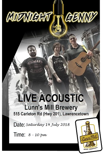 Poster for Midnight Genny Unplugged