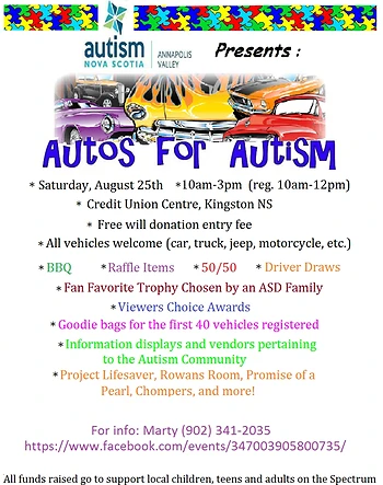 Poster for Autos for Autism