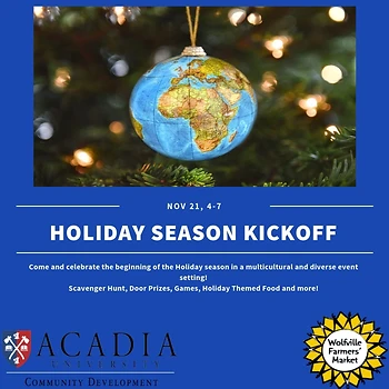 Poster for Holiday Season Kickoff