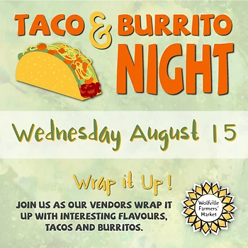 Poster for Wrap It Up—Tacos and Burritos Night