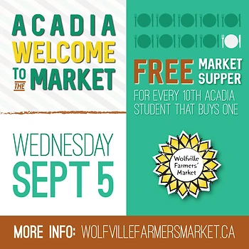 Poster for Acadia Welcome to the Market