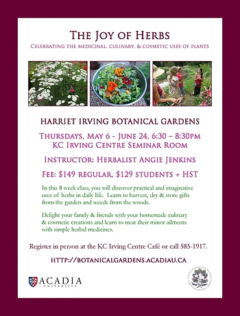 Poster for The Joy of Herbs