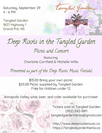 Poster for Deep Roots: Picnic & Concert
